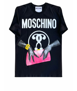 MOSCHINO: Футболка оверсайз 