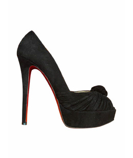 CHRISTIAN LOUBOUTIN: Чёрные туфли 