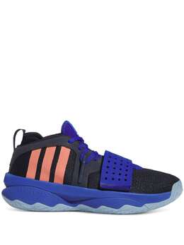 adidas: Чёрные кроссовки  Dame