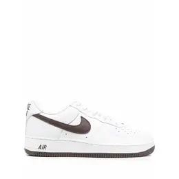 NIKE: Серебристые кроссовки  Air Force 1