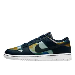 NIKE: Синие кроссовки  Dunk Low Retro