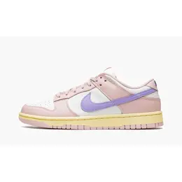 NIKE: Розовые кроссовки  Dunk Low