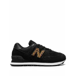 New Balance: Чёрные кроссовки  574