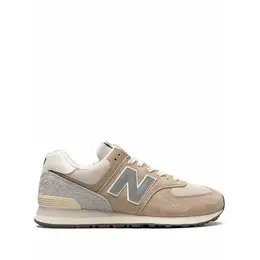 New Balance: Коричневые кроссовки  574