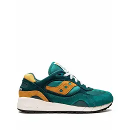 Saucony: Зелёные кроссовки  Shadow 6000