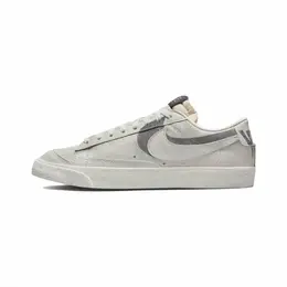 NIKE: Белые кеды  Blazer Low