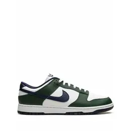 NIKE: Серебристые кроссовки  Dunk Low