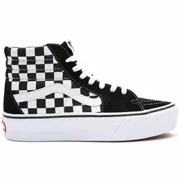 VANS: Чёрные кроссовки  Sk8-Hi