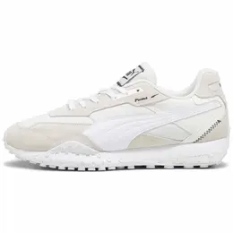 PUMA: Белые кроссовки  Rider