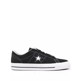 Converse: Чёрные кеды  One Star Pro