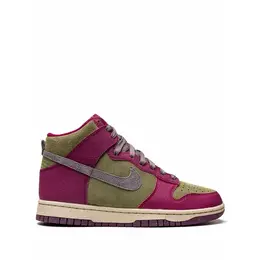 NIKE: Фиолетовые кроссовки  Dunk High