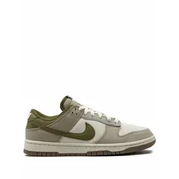 NIKE: Зелёные кроссовки  Dunk Low