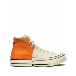 Converse: Серебристые кроссовки  Chuck 70