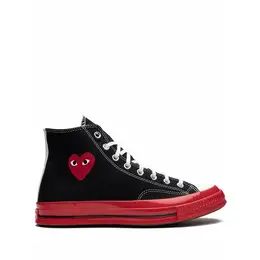 Converse: Чёрные кеды  Chuck Taylor 70