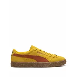 PUMA: Жёлтые кроссовки  Suede VTG