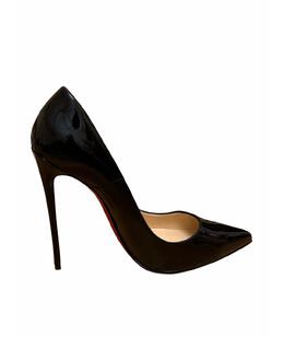 CHRISTIAN LOUBOUTIN: Чёрные туфли 