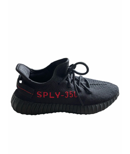 ADIDAS YEEZY: Чёрные кроссовки 