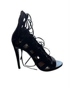 AQUAZZURA: Чёрные босоножки 