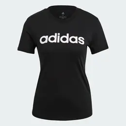 adidas: Чёрная футболка 