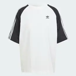 adidas: Белая футболка 