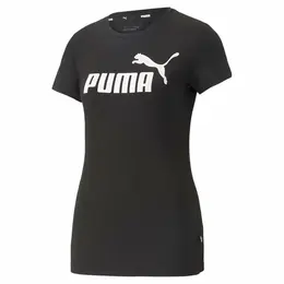 PUMA: Чёрная футболка 