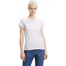 Levi's: Фиолетовая футболка  The Perfect Tee