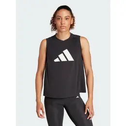 adidas: Чёрная майка  Essentials