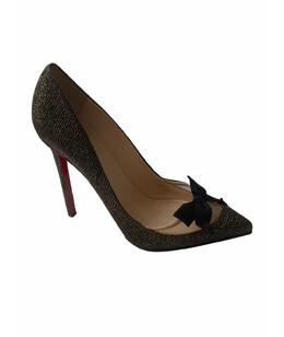 CHRISTIAN LOUBOUTIN: Чёрные туфли 