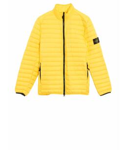 STONE ISLAND: Жёлтый пуховик 