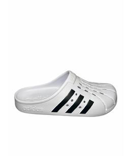 ADIDAS: Белые шлёпанцы 