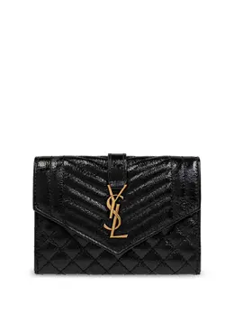 Saint Laurent: Чёрный кошелёк  Envelope