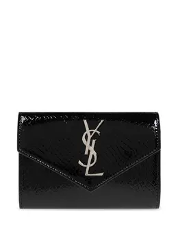 Saint Laurent: Чёрный кошелёк  Envelope