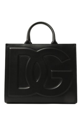 Dolce & Gabbana: Чёрная сумка  DG