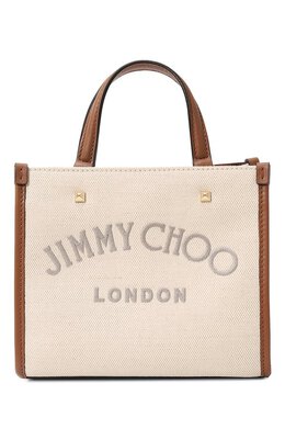 Jimmy Choo: Бежевая сумка 