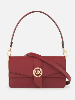 Michael Kors: Бордовая сумка 