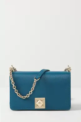 Furla: Синяя сумка 