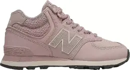 New Balance: Розовые кроссовки  574