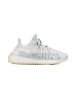 ADIDAS YEEZY: Белые кроссовки 