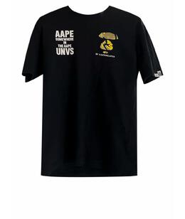 A BATHING APE: Хлопковая футболка 