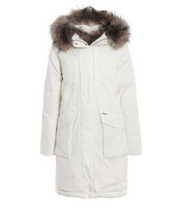 WOOLRICH: Белый пуховик 