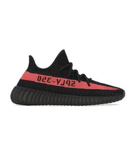 ADIDAS YEEZY: Красные кроссовки 