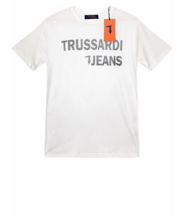 TRUSSARDI JEANS: Футболка с надписями 