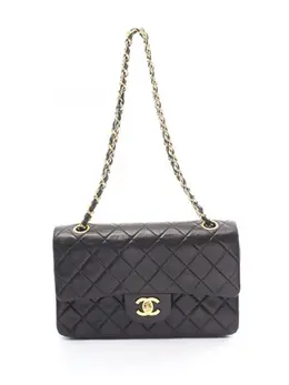 CHANEL Pre-Owned: Чёрная сумка 