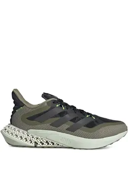 adidas: Кроссовки цвета хаки 