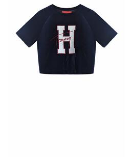 HILFIGER COLLECTION: Короткая футболка 