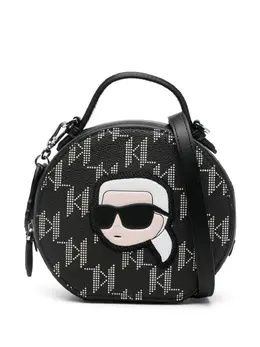 Karl Lagerfeld: Чёрная сумка-шоппер  Ikonik