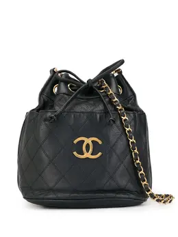 CHANEL Pre-Owned: Синяя сумка 