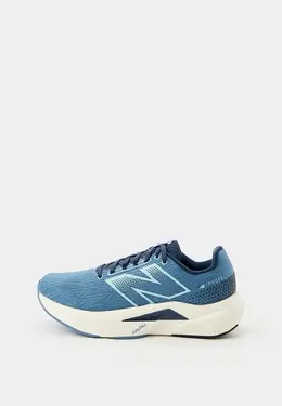 New Balance: Голубые кроссовки 