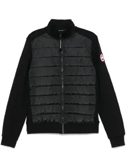 Canada Goose: Чёрная куртка  HyBridge