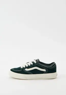 Vans: Зелёные кеды 